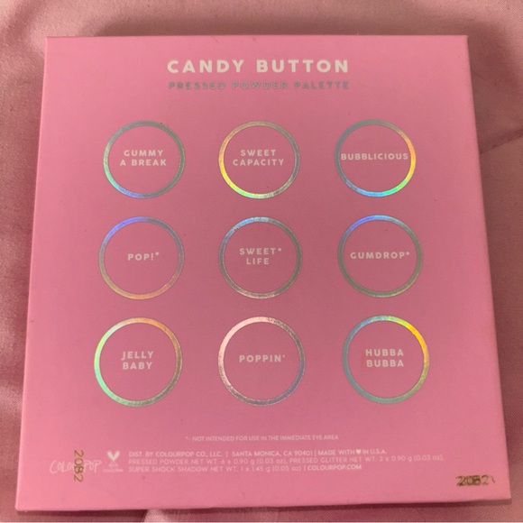 ColourPop Bitti Pink Palette with Holographic Design - Picture 4 of 4